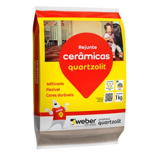 Rejunte Branco 1Kg Quartzolit